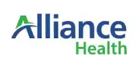 A logo of alliance health care